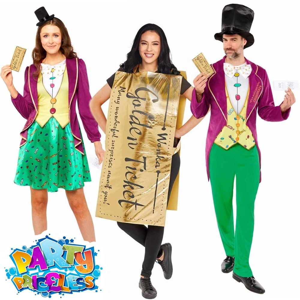 18+ Willy Wonka Costume Adults