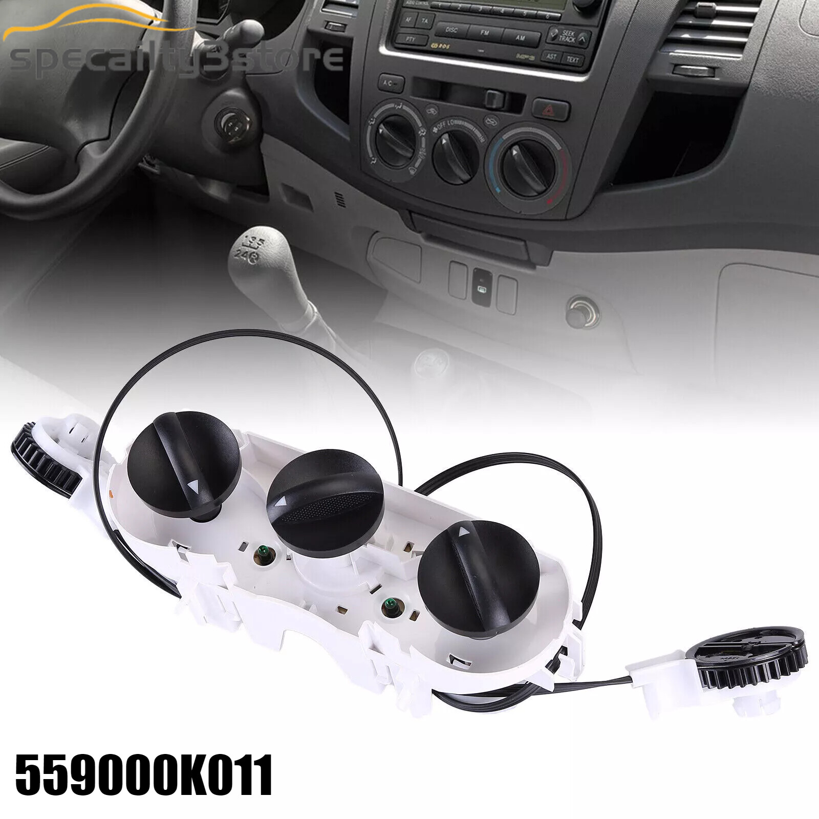 2005-2011 Toyota Hilux AC Heater Control Panel Switch 559000K011