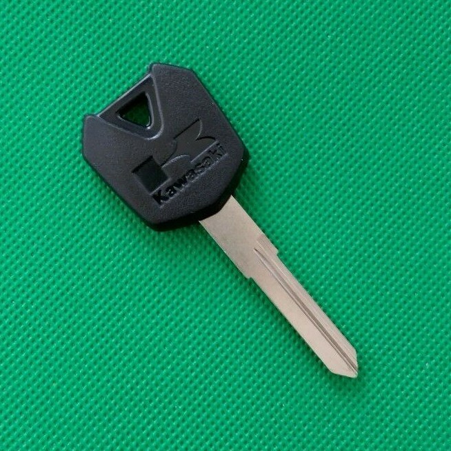 Genuine key for Kawasaki Ninja 125 / 250 / 300 cut from code