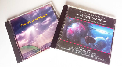 2x CD  Sunrise in Universe , GEMA 99 BRD +  MISSION 99  25 J.Apollo17, MuV´99 CH