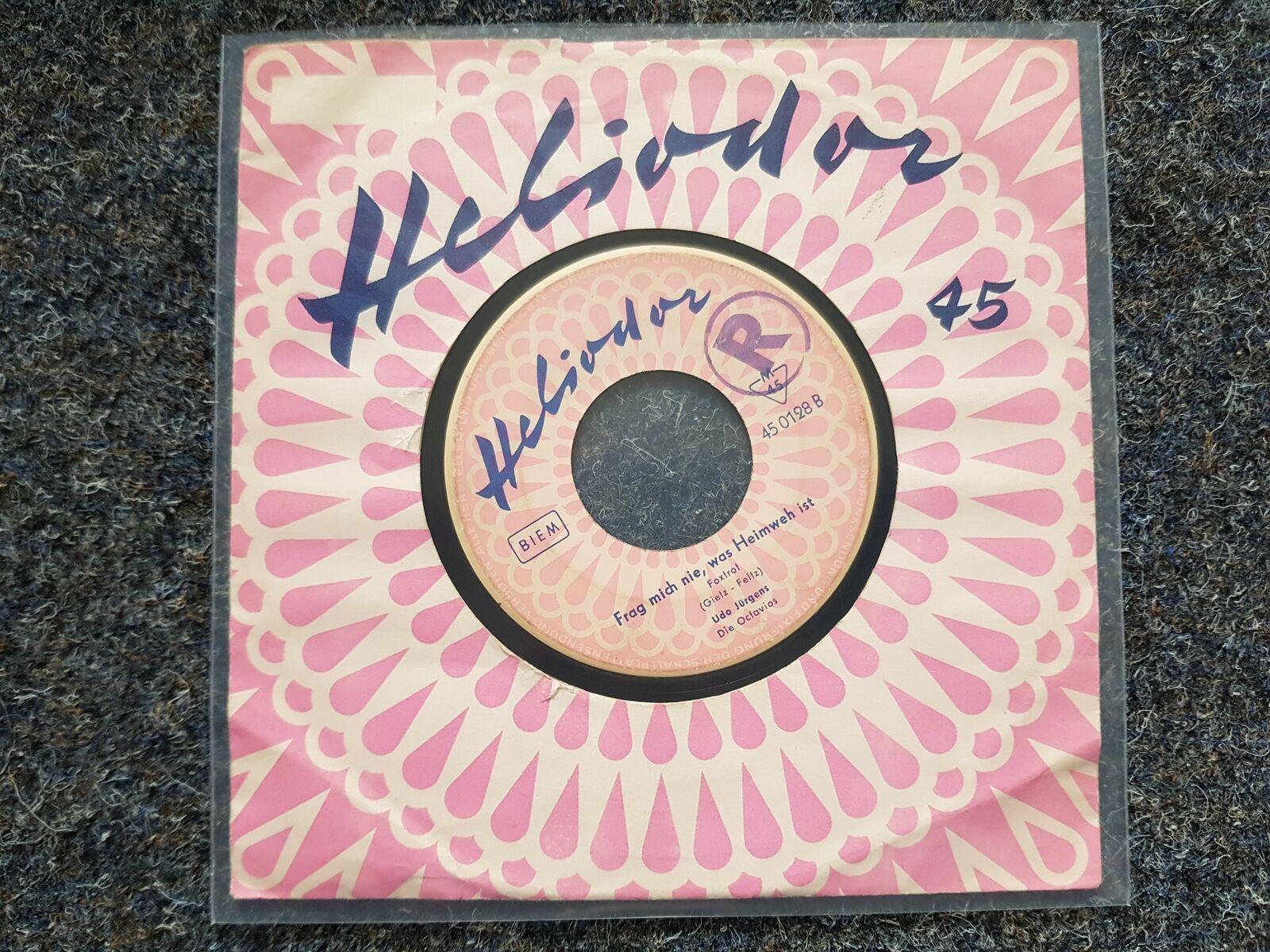 7"" Single Vinyl Udo Jürgens - Peppino/ Frag mich nie, was Heimweh ist