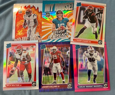 2021 Donruss Optic Vet/Rookie-Base/Inserts/Parallels NFL PICK YOUR PLAYER II