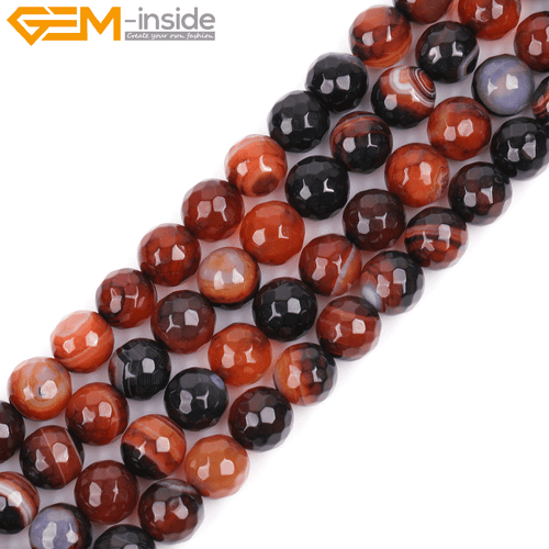 Natural Genuine Gemstone Jewelry Making Beads Wholesale 15" Round Faceted Stone - 第 130/173 張圖片