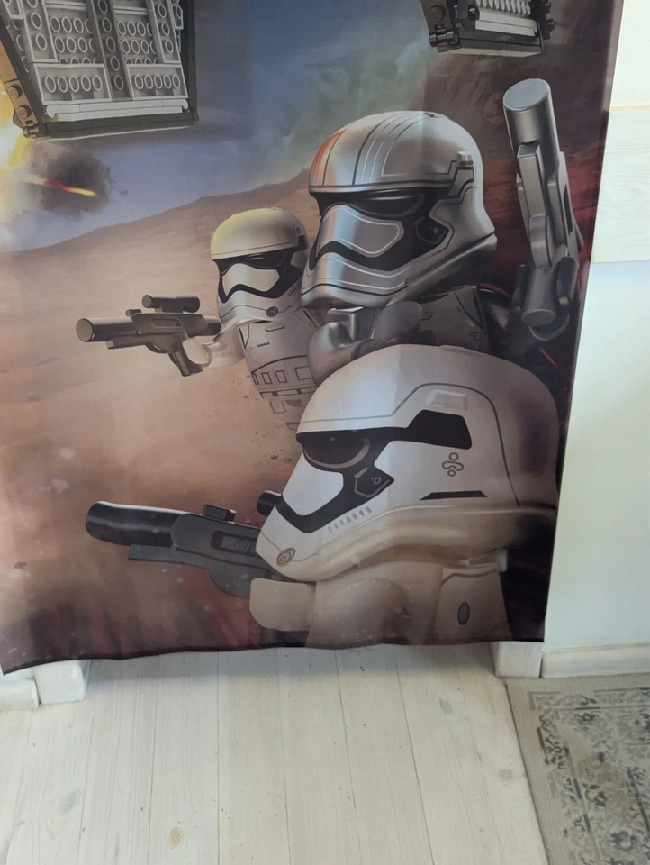 Lego Star Wars - Primer Pedido - Banner Promocional Tienda Tienda Exhibición - 78"x35"' Foto 3 de 4