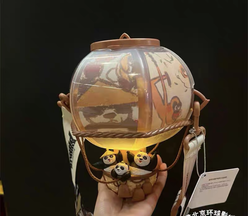 Beijing Universal Studios authentic Kung Fu Panda po Balloon Popcorn Bucket New - Imagen 3 de 4