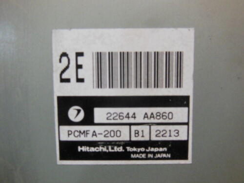 2002 Subaru Forester SG5 AT EJ202 DXUAE ECU Engine Computer JDM OEM - Picture 3 of 8