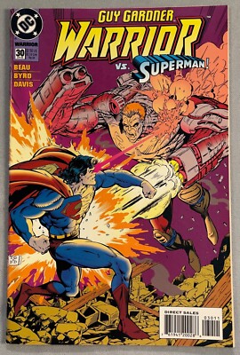 Guy Gardner: Warrior #30 ''Warrior vs. Superman'', DC Comics 1995, VF