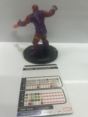 Heroclix Dark Phoenix Cyclops フィギュア XDPS G012 Cyclops Sentinel Rare Figure HeroClix X-Men Animated