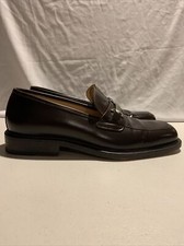 Florsheim Imperial Black Leather Dress Shoes Loafers Size 9D H1
