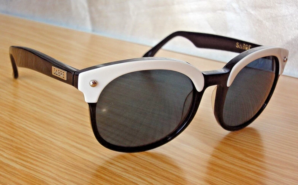 Lente Sabre Nuevo SV45-1211 Negro/Blanco/Cromo 50-18mm Gris-Nr.Como Nueva De Colección.Raro Aus. Foto 2 de 4