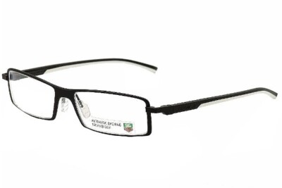 Tag Heuer TH 0802 011 Matt Schwarz Brille Brille Eyeglasses Brillengestell 56-16-142