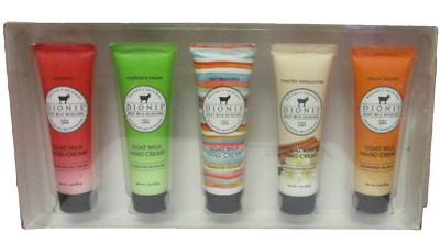 Dionis Goat Milk Hand Creams - 5 Pack of 1 oz  each