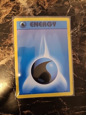 102/102 Shadowless Water Energy - Base Set - WOTC - Pokémon - 1999 Lp (L1A7)