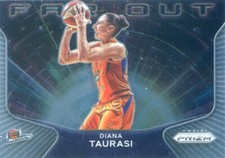 2021 Panini Prizm WNBA DIANA TAURASI #10 FAR OUT INSERT STORM MERCURY