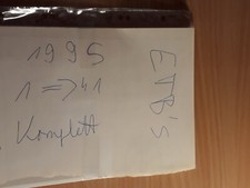 BRD ersttagsb&auml;tter etb fdc Mk kompletter Jahrgang Vollstempel  Post ESST  1995