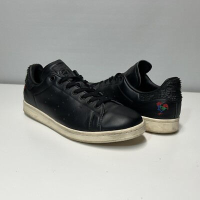 adidas Chinese New Year Rooster 2017 Black Leather Sneaker Mahjong