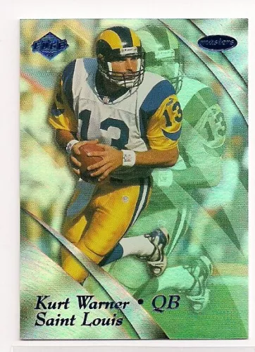 1999 KURT WARNER MASTERS #157 ROOKIE RC #d/2000 ST. LOUIS RAMS ARIZONA CARDINALS