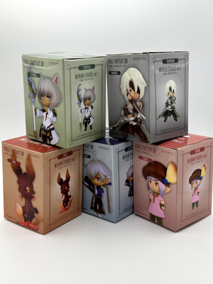 TAITO Final Fantasy XIV Minion Figure 5 Set SQUARE ENIX Japan