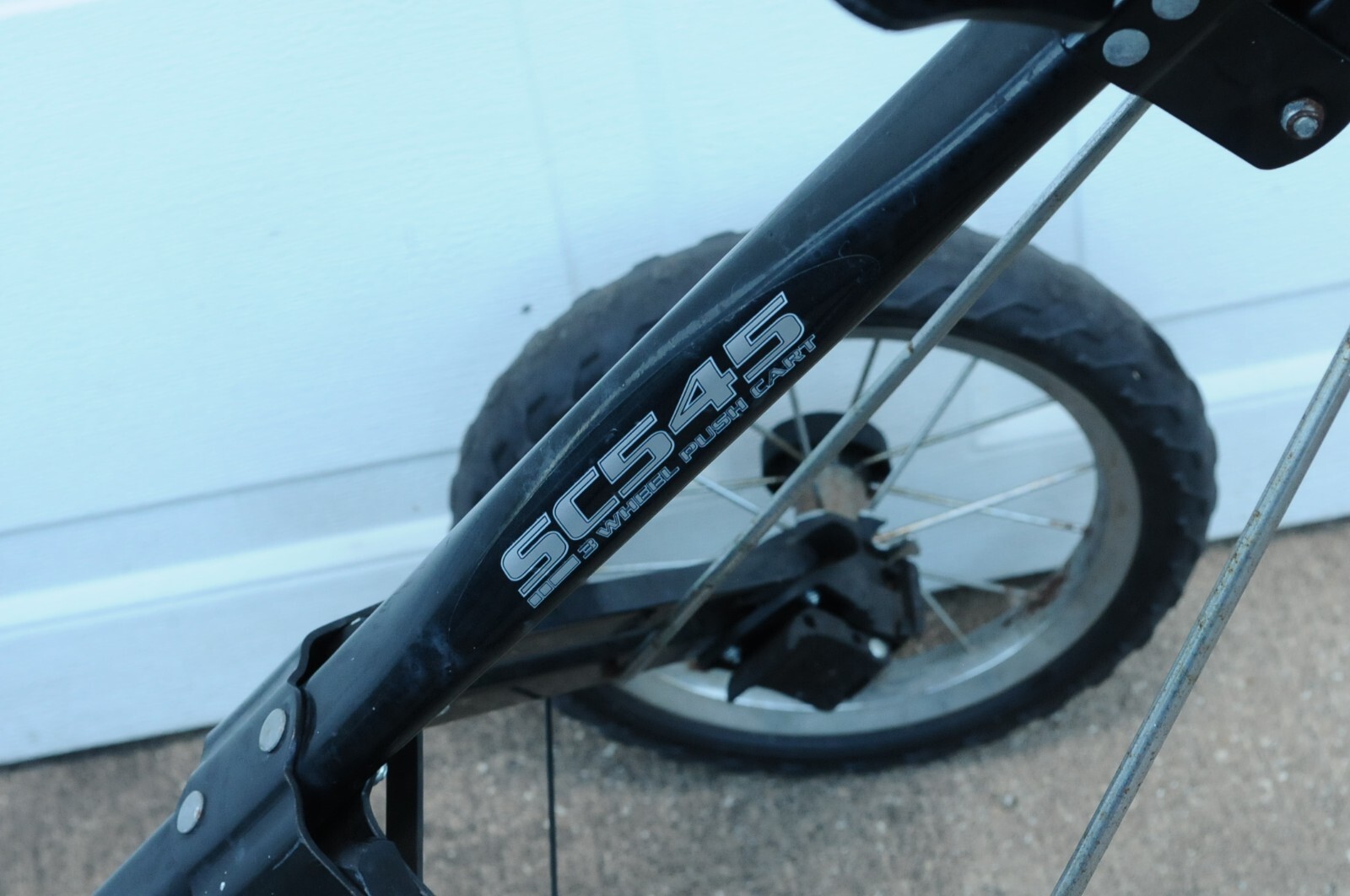 Bag Boy SC545 3 Wheel Golf Push Pull Cart, Black Fully Collapsible eBay