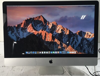 2011 Apple iMac 27'' Intel Core i7-2600 3.4GHz 16GB RAM 1TB HDD See Pics