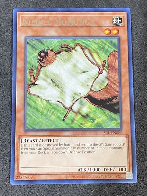 YuGiOh! - Nimble Momonga SRL-EN086 Rare 25th Anniversary Edition Near Mint