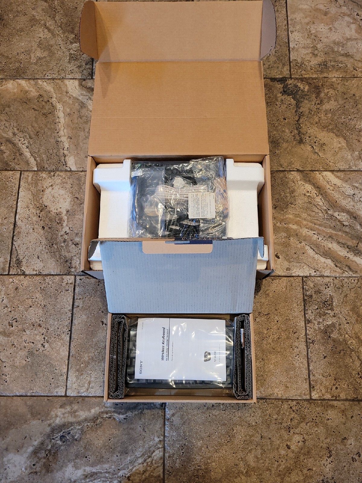 Sony Webtv Int-w200 Plus Wireless Keyboard Ki-w200 Both Brand New In Box