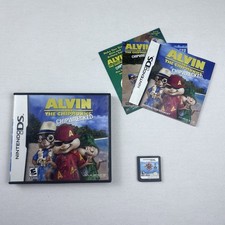 Alvin and the Chipmunks: Chipwrecked (Nintendo DS 2011) CIB Complete Tested Game