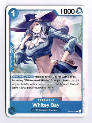 #ad Whitey Bay ST22 011 Common Starter Deck 22: Ace amp; Newgate One Piece Near Mint $1.99