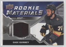 2020-21 Upper Deck Rookie Materials Gage Quinney #RM-GQ 0q7o