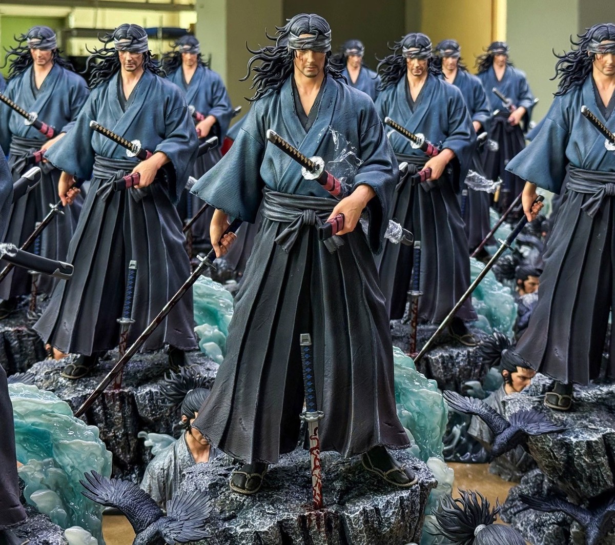 Miyamoto Musashi Resin Mask Studio Collectibles Model 1/4 61cm | eBay