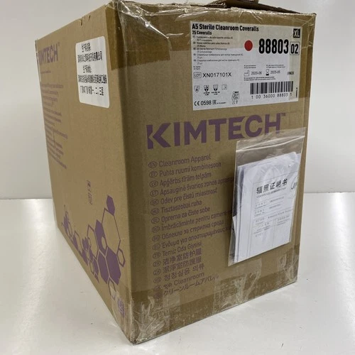 LOT x25 KIMTECH A5 Sterile Cleanroom Coveralls XL  88803  Case Extra Large Suits - product listing photo