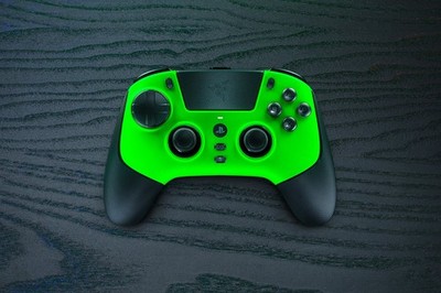 Razer Raiju V3 Pro Wireless E-Sport-Controller für PS5 und PC   E-Sport Green Ed