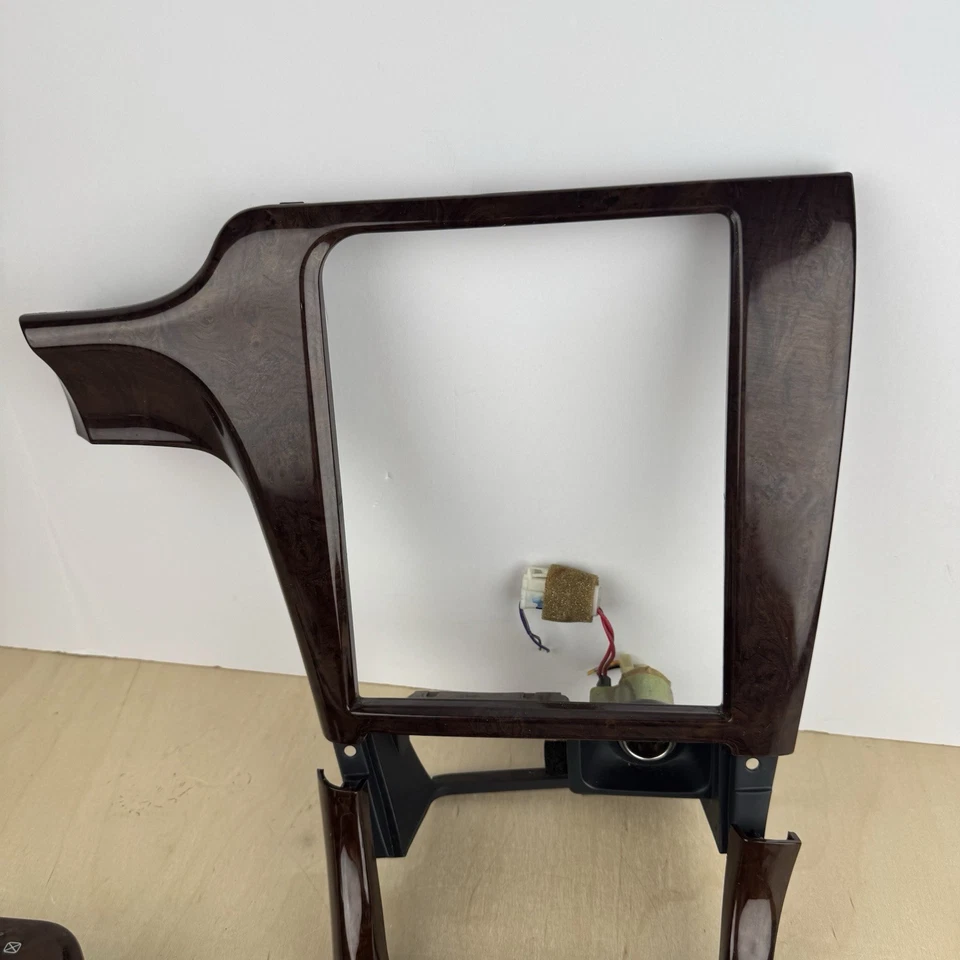 00-04 Subaru Legacy Outback Baja Woodgrain Trim Bezel Set W/ Switches OEM - Image 2 of 4