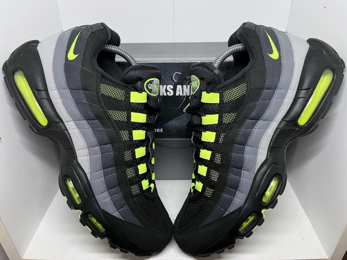 Nike Air Max 95 OG UK9 Reverse Neon Black Grey Fantastic Condition