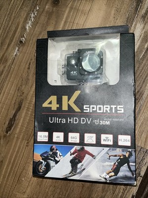 Camera Ultra HD DV Waterproof 30m 4K 30fps DVR Camcorder Go Pro 2  LCD Screen