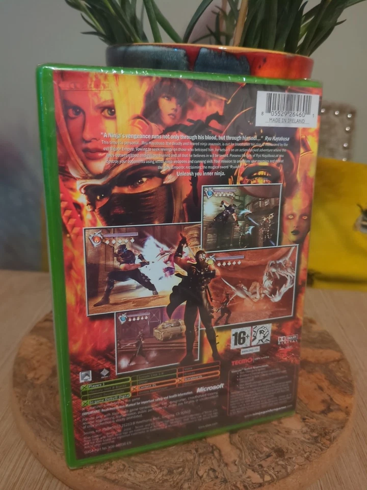 Xbox Ninja Gaiden, UK Pal, Brand New & Factory Sealed. Free Post - Image 3 of 4