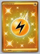 Lightning Energy 235/203 SEC Evolving Skies Pokemon Holo NM