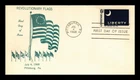 Dr Jim Stamps Fort Moultrie Flag 1776 Revolutionary Flags First Day Issue Card