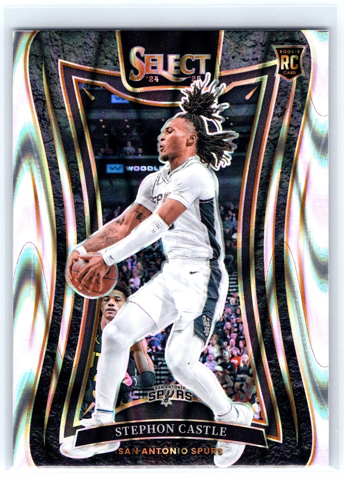 2024-25 Panini Select #388 Stephon Castle Tectonic