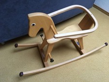Schaukelpferd Holz gebraucht aber wie neu
