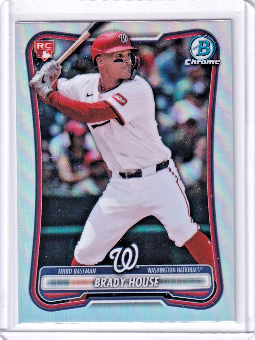 2026 Bowman Chrome - Brady House #92 Red Rookie Variation
