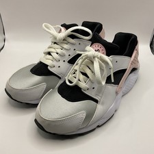 Nike Air Huarache Run GS Pink Foam White Black Sneaker Size 5Y 6.5W 654275-115