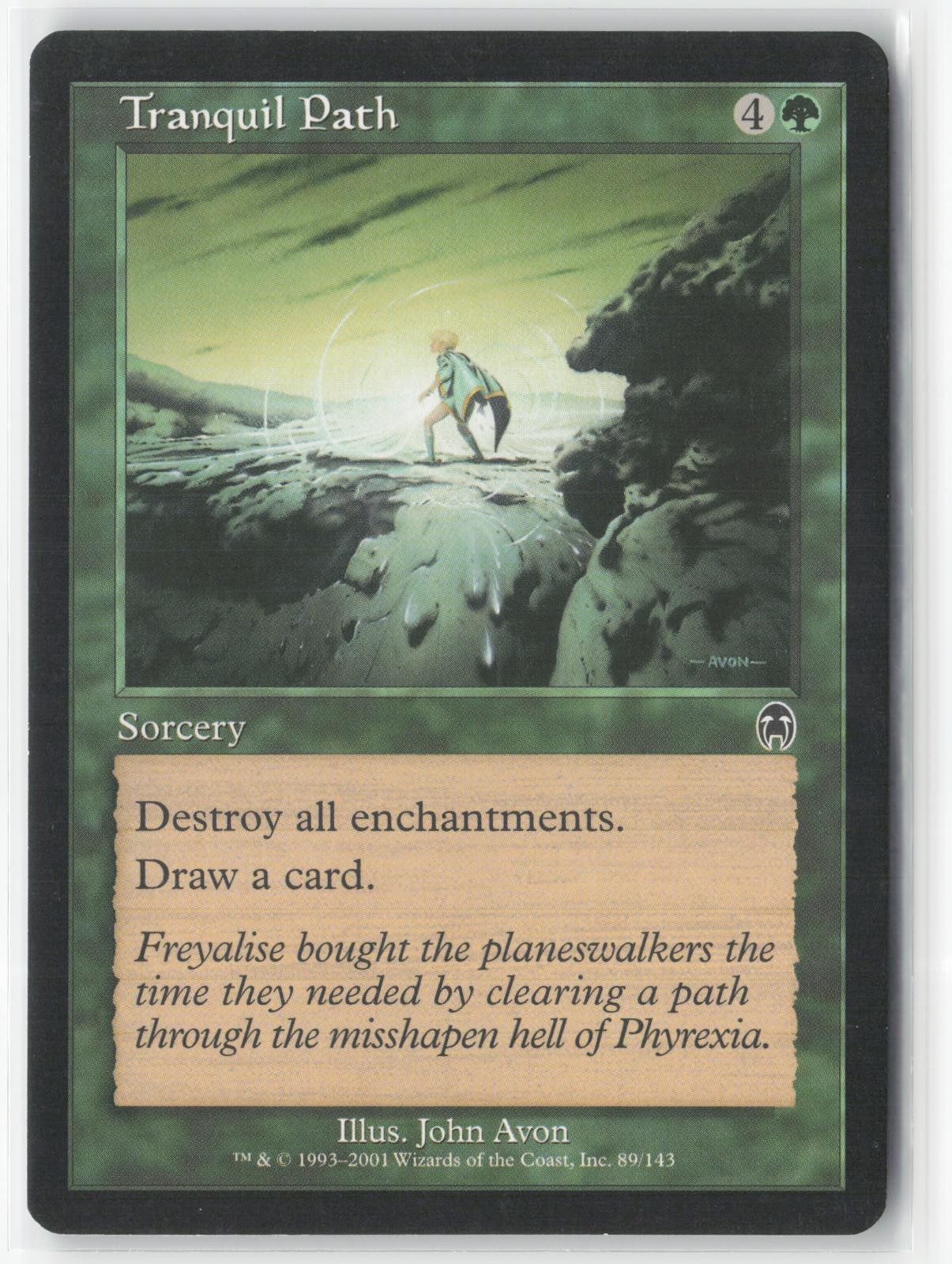 Tranquil Path 89 Common Apocalypse Magic: The Gathering Near Mint