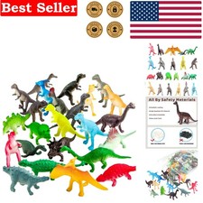 Realistic 82-Piece Dinosaur Toy Set - Ideal for Educational Play  Celebrations