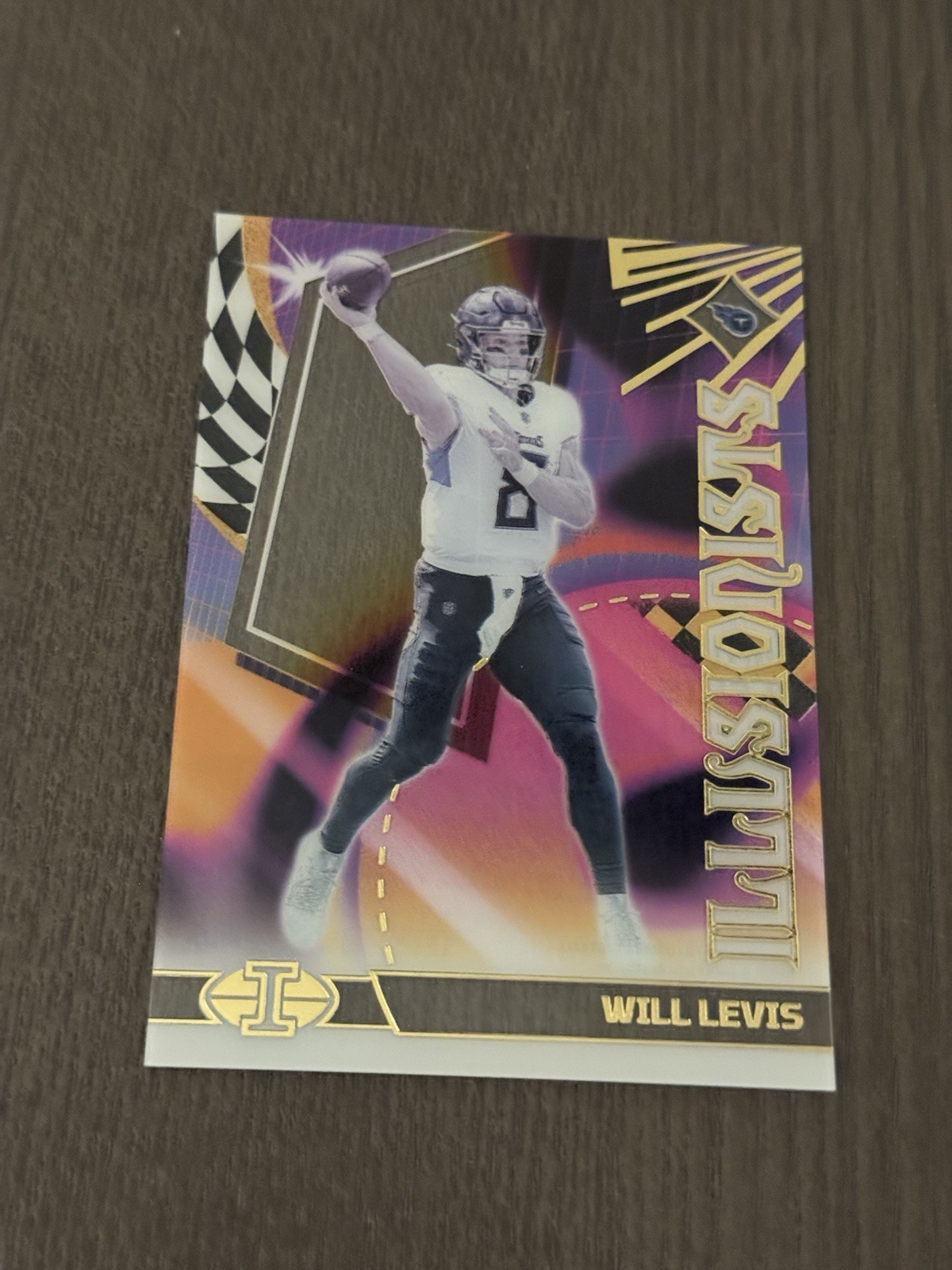 2023 Panini Illusions Illusionists #18 WILL LEVIS Tennessee Titans ROOKIE RC