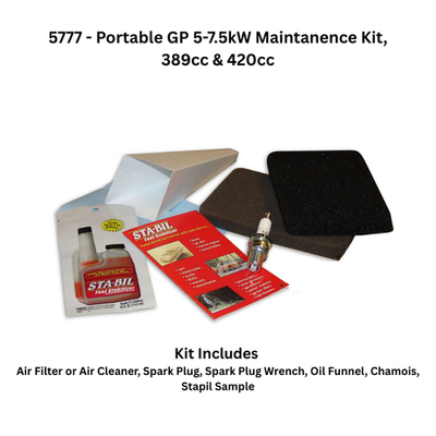 #ad #ad 5777 Generac Portable GP 5 7.5kW Maintanence Kit 389cc amp; 420cc $21.99