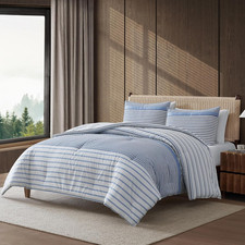 Eddie Bauer - Twin Duvet Cover Set, Luxuriously Soft Bedding with Matching Sham,