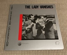 The Lady Vanishes Laserdisc CRITERION COLLECTION W/Bonus Sleeve Hitchcock RARE