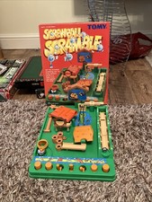 Tomy Screwball Scramble Game 1980's Vintage Retro Original Boxed