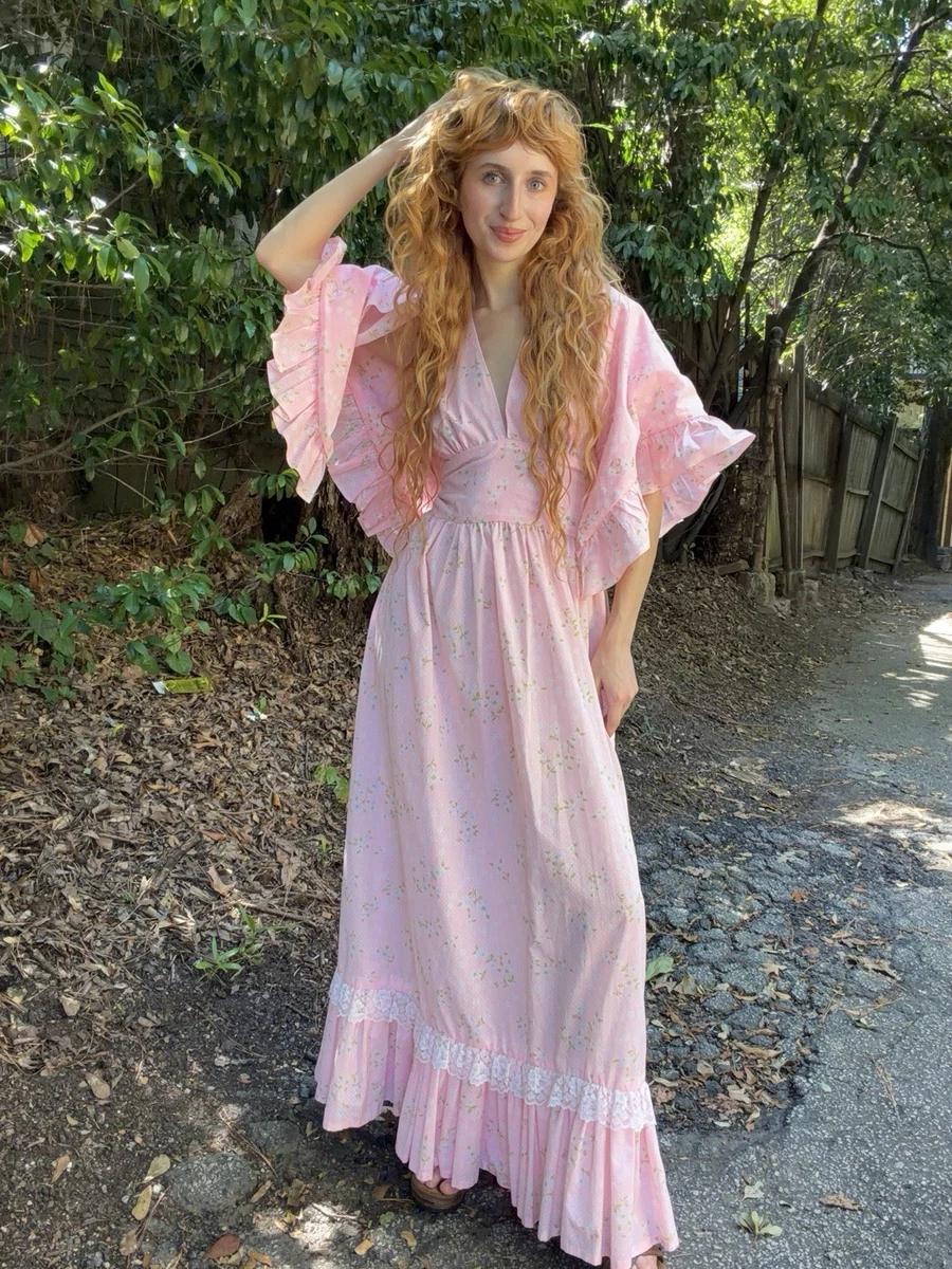 Cotton Maxi Vintage Dresses for Women for sale